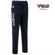 PGM пушистый Брюки для мальчика брюки для гольфа осень-зима утолщение тепло высокие дышащие эластичные штаны для детей Размеры M-XXL