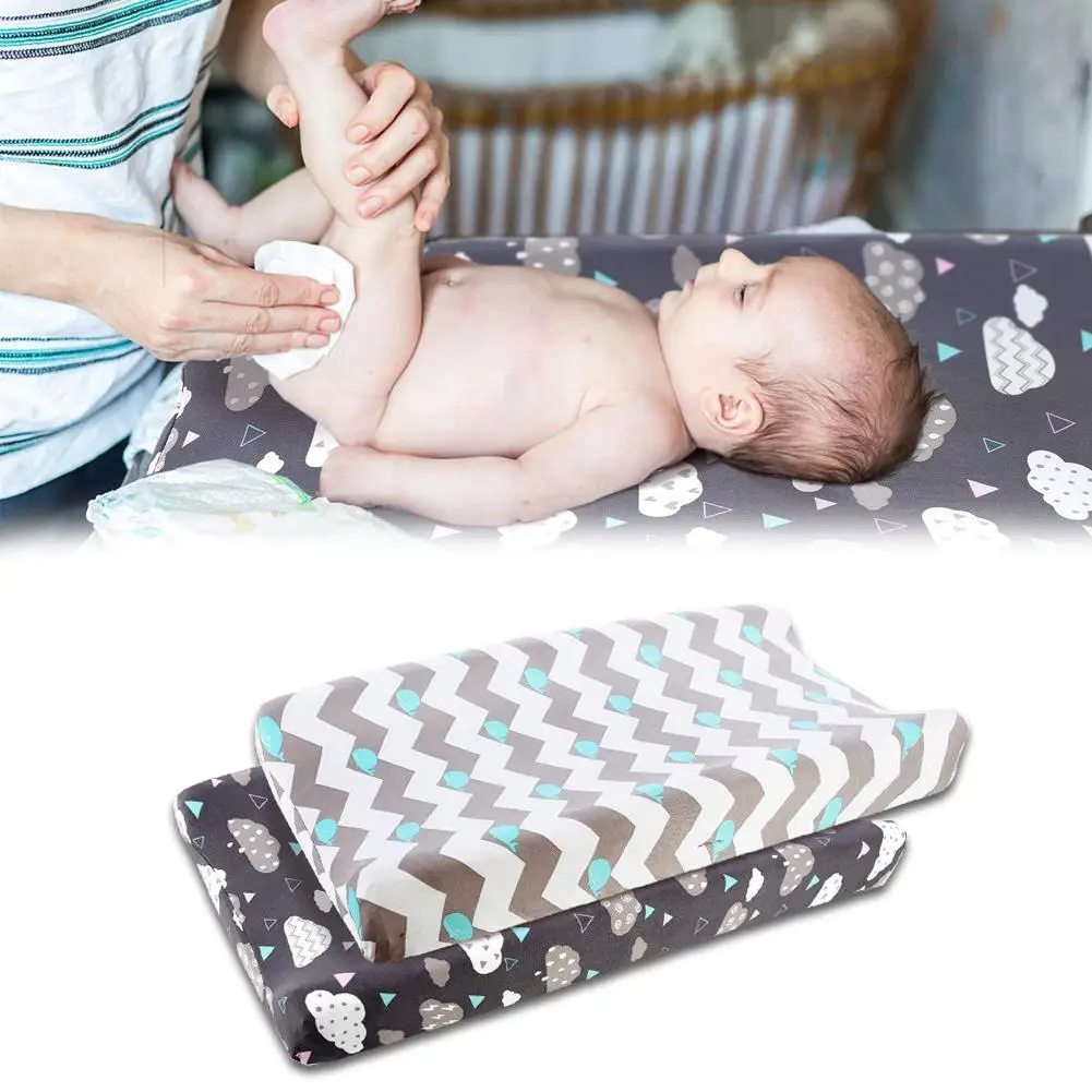 Baby Nappy Changing Table Pad Soft Changing jersey fabric Waterproof Baby Mattress Bed Sheet Infant cambiador bebe Mat Cover