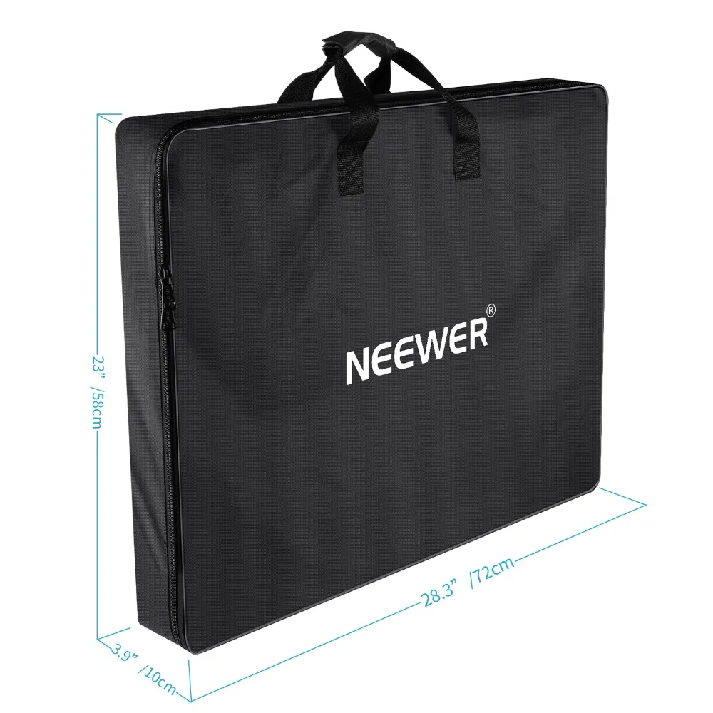 Neewer увеличенная сумка для переноски для 18 дюймов кольцевой светильник/подставка/аксессуары 29,5x23,6 дюймов/75x60 см защитный чехол