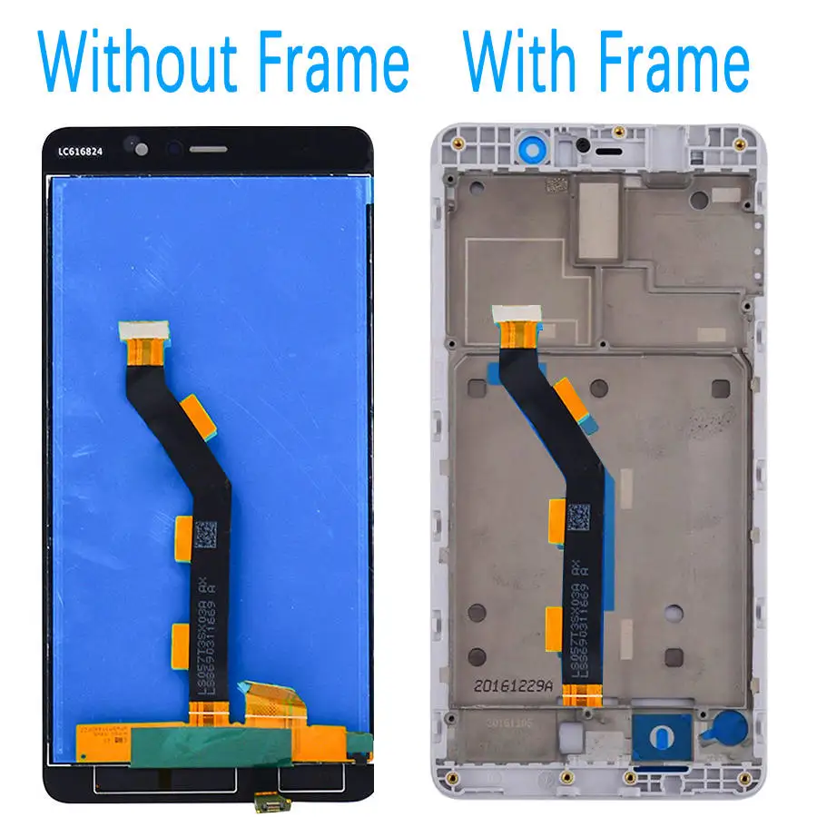 NO-LOGO Phone Replacement Parts LCD Screen Color : White Touch Screen Digitizer Assembly Compatible with Mi 5s Plus NO-LOGO Phone Replacement Parts LCD Screen Color : White Touch Screen Digitizer Assembly Compatible with Mi 5s Plus