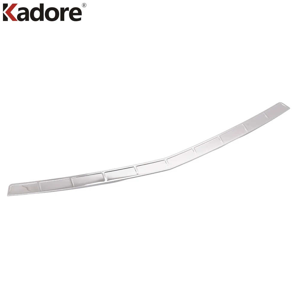 

For Cadillac SRX 2010 2011 2012 2013 2014 2015 Stainless Steel External Car Rear Bumper Protector Sill Plate Cover Threshold Pad