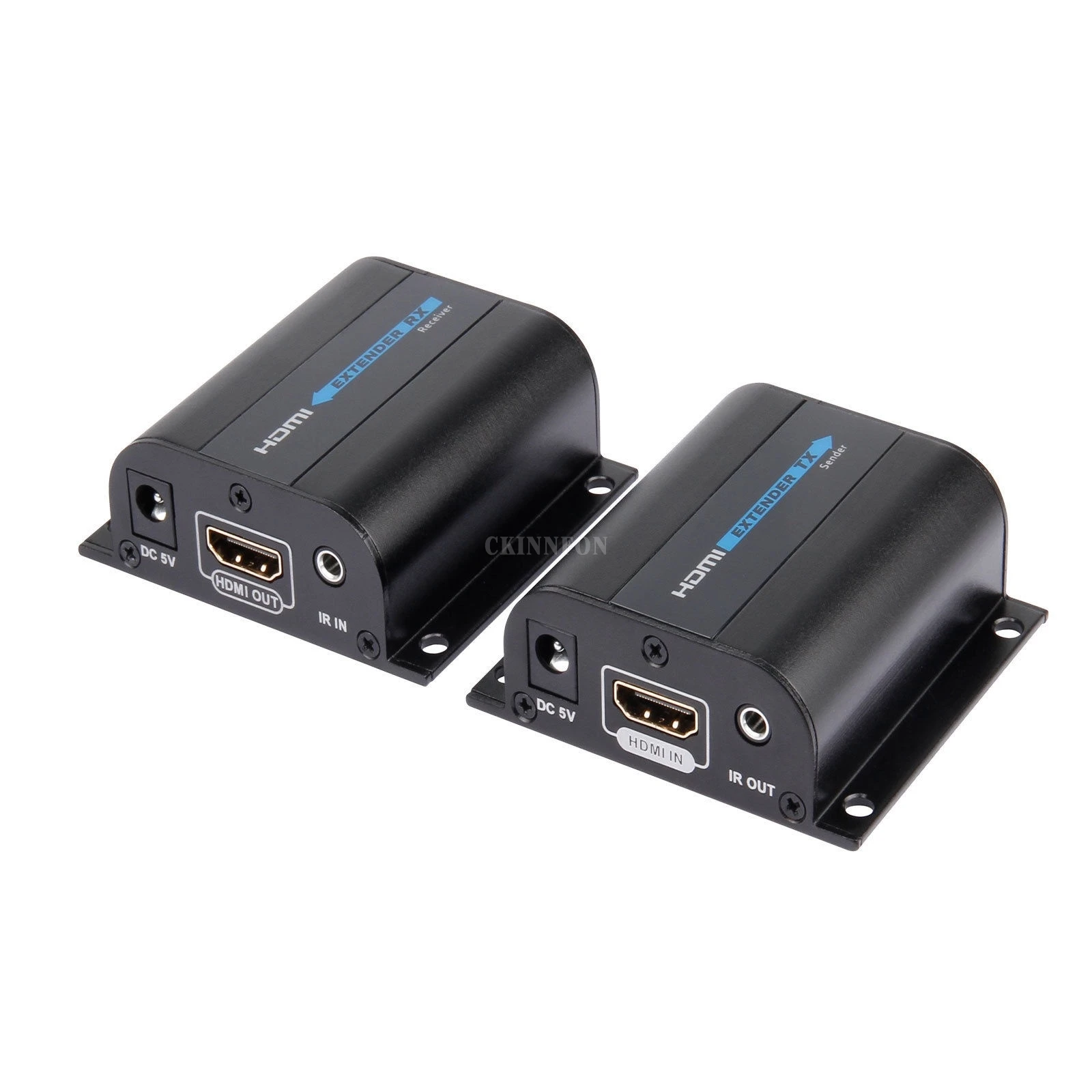 10 세트 3D 1080P HDMI 호환 네트워크 익스텐더 케이블 IR Cat6/6A 이더넷 케이블 60M