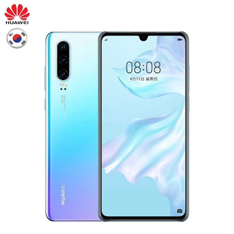 Huawei P30 глобальная версия дополнительный мобильный телефон 6,1 inch 8 Гб Оперативная память 128 Гб Встроенная память Поддержка нм слот для карт