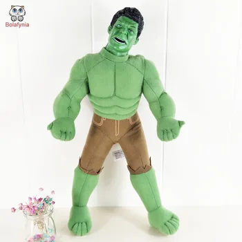 

BOLAFYNIA Hero character hulk Children Plush Stuffed Toys Baby Kid Toy for Christmas Birthday Gift