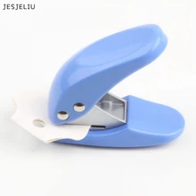 Mini Scrapbooking papier kartonowy ręczne do cięcia dziurkacz z otworem w kształcie koła konfetti DIY Craft materiały biurowe ręka dziurkacz