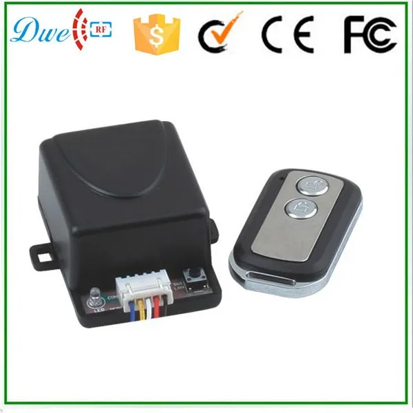 DWE CC RF 433mhz one way output fixed code remote control for access control system proteco tx433 ptx433405 compatible replacement remote control 433mhz fixed code