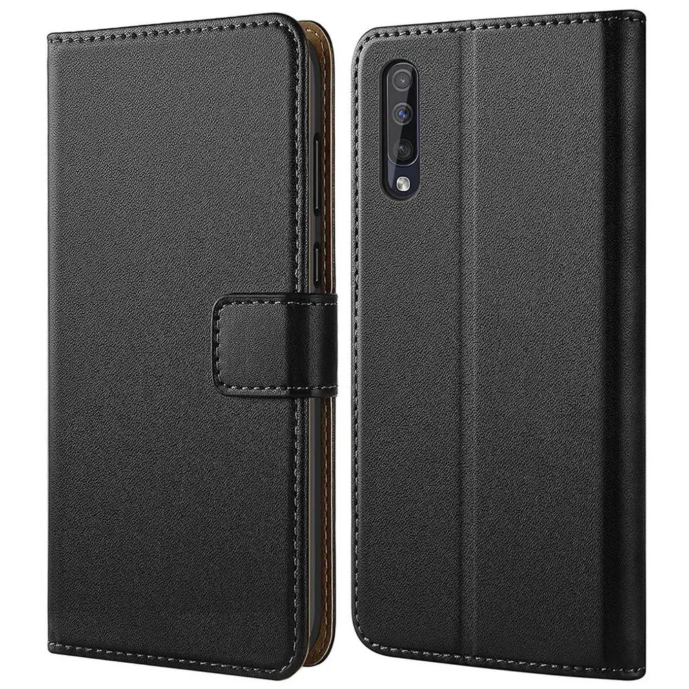 Флип-чехол для Samsung A50s A30s A80 A90 A70 A20 A30 A50 A10 A9 A7 M20 S10 S10e S9 S8 S7 S6 Note 10 9 8 5 кожаный