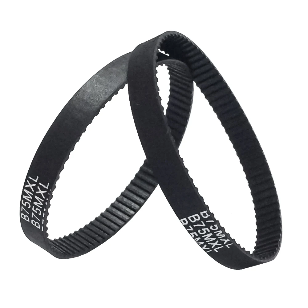 

B45 52 53 54 55 56 57 58 59 66 MXL Timing Belt Closed loop Width 6mm Pitch 2.032mm for MXL Timing Belt Pulley Pack of 2/5/10PCS