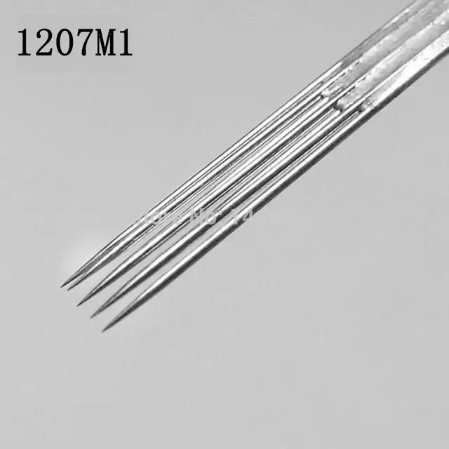 2016 Hot Sale New 50PCS Pro Tattoo Needles 0.35mm 1207M1 Disposable