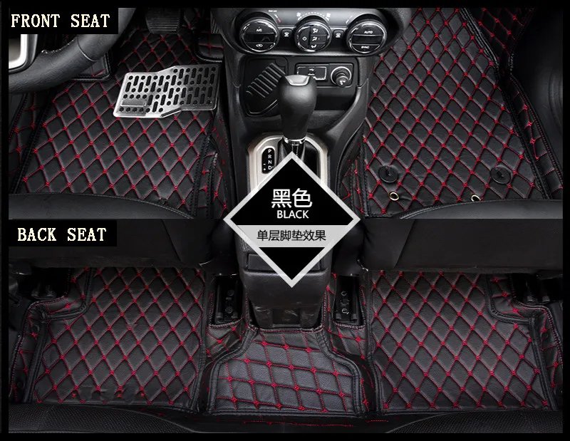 Для Honda CIVIC 2011-2015 коврики для ног ковры Авто Шаг Коврик Высокое качество Новый бренд вышивка кожаные коврики