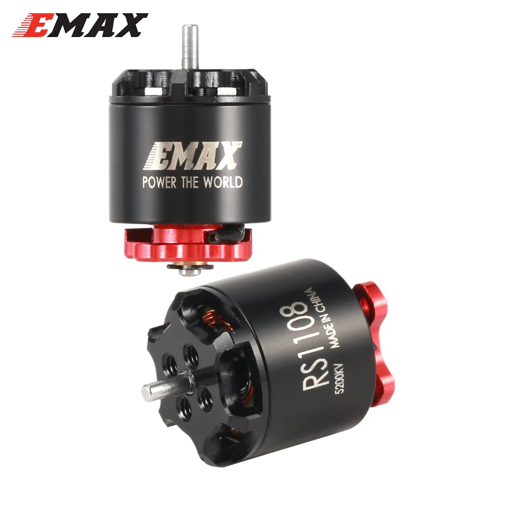 Радиоуправляемый двигатель Emax RS1108 4500KV/5200KV/6000KV гоночный для радиоуправляемого