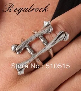 Кольцо Regalrock с двумя костями