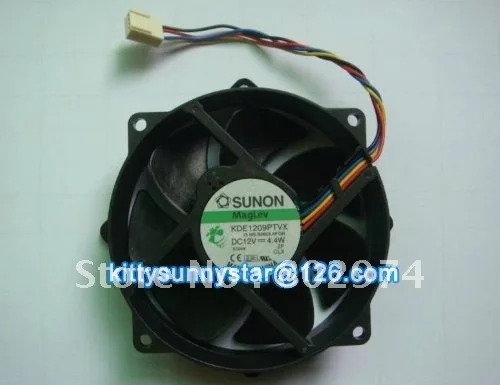 Sunon 9225 KDE1209PTVX 12 V 4 W 8 отверстия проволока для Intel 1366 1155 1156 cpu холодильная камера