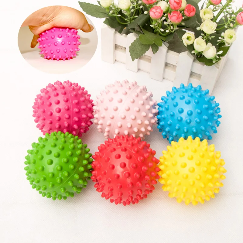 Baby Soft Squeeze Bouncing Ball Educational Toys Inflatable Rubber Ball