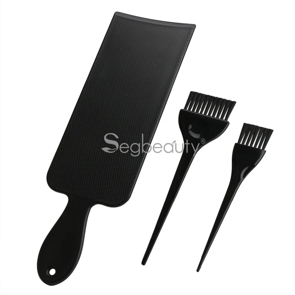 Segbeauty Highlighting Paddle With 2 Hair Dye Tint Brush Hair Colour