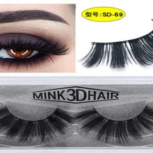 YAHLIGS горячая Распродажа 3d накладные ресницы 3D норковые ресницы Роскошные ручной работы накладные ресницы верхние ресницы YA306