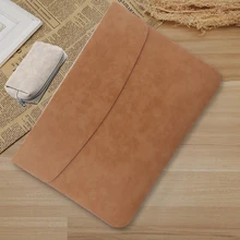 Модная сумка из искусственной кожи для ноутбука Macbook Air retina 11 12 13 15 чехол для ноутбука Xiaomi 13,3 15,6 Surface Pro 4 5 Чехол
