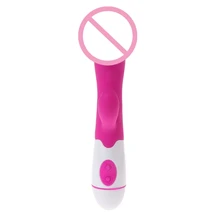 Female Multispeed Vibrator G Spot Dildo Rabbit Waterproof Massager Adult Sex Toy