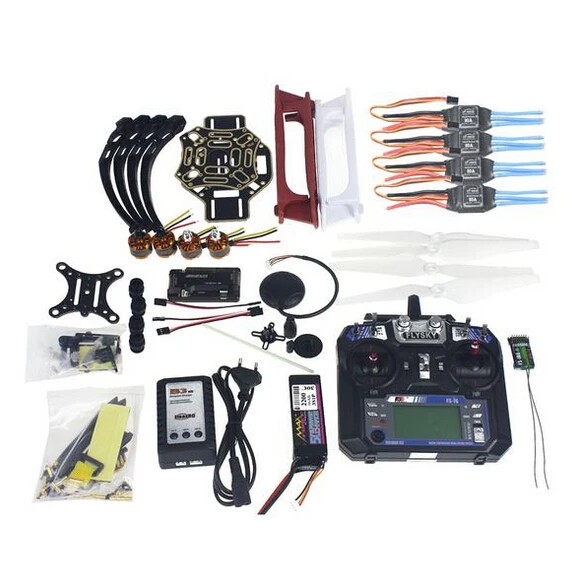 $133.58  Full Kit RC Drone Quadrocopter 4-axle Aircraft Kit F450-V2 Frame GPS APM2.8 Flight Control Camera G