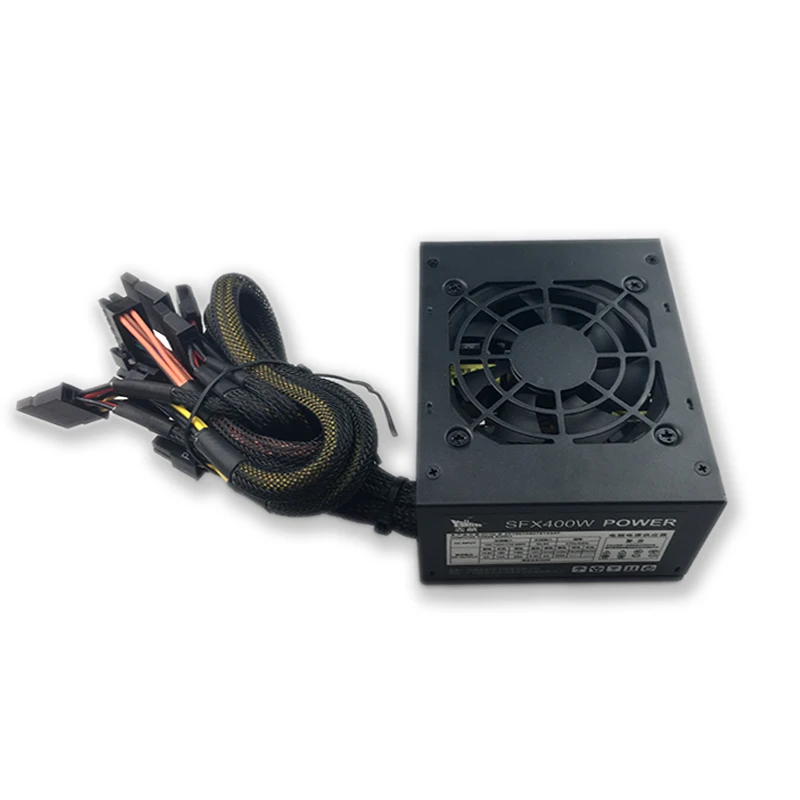 Блок питания mini psu 400 Вт 12 В 24 контактный PCI SATA ATX блок для ПК компьютера настольных