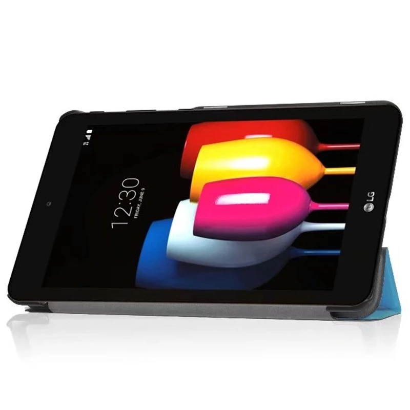 US $265.00 CucKooDo 50Pcslot Slim Stand Hard Shell Case Protective Cover for LG G Pad F2 80 Sprint Model LK460 8 Tablet 2017 Release