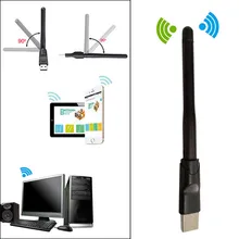 Dualband WiFi AdapterWlan Stick IEEE 802.11b/g 600 Мбит/с USB 2,0 Wi-Fi приемник беспроводная сеть Высокоскоростная карта USB LAN Ethe