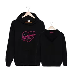 KPOP корейской моды дважды новый альбом Merry Happy Heart шейкер хлопковые толстовки с капюшоном пуловеры для женщин Кофты PT668