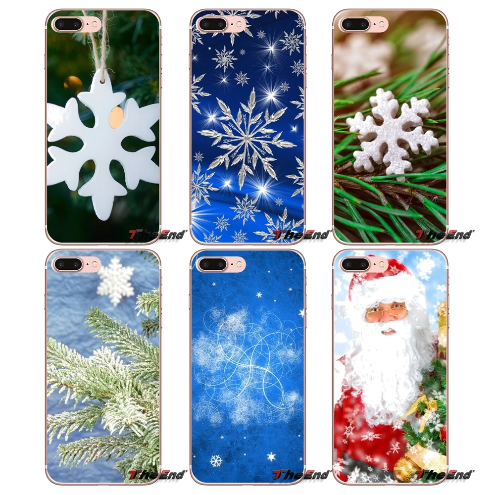 Love Holidays Snowflake Soft Phone Case For Huawei G7 G8 P7 P8 P9 Lite Honor 4C 5X 5C 6X Mate 7 8 9 Y3 Y5 Y6 II 2 Pro 2017 | Мобильные