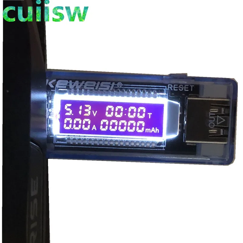 Current Voltage Capacity Tester USB Volt Current Voltage Doctor Charger Capacity Tester Meter Power Bank, digital voltmeter ammeter