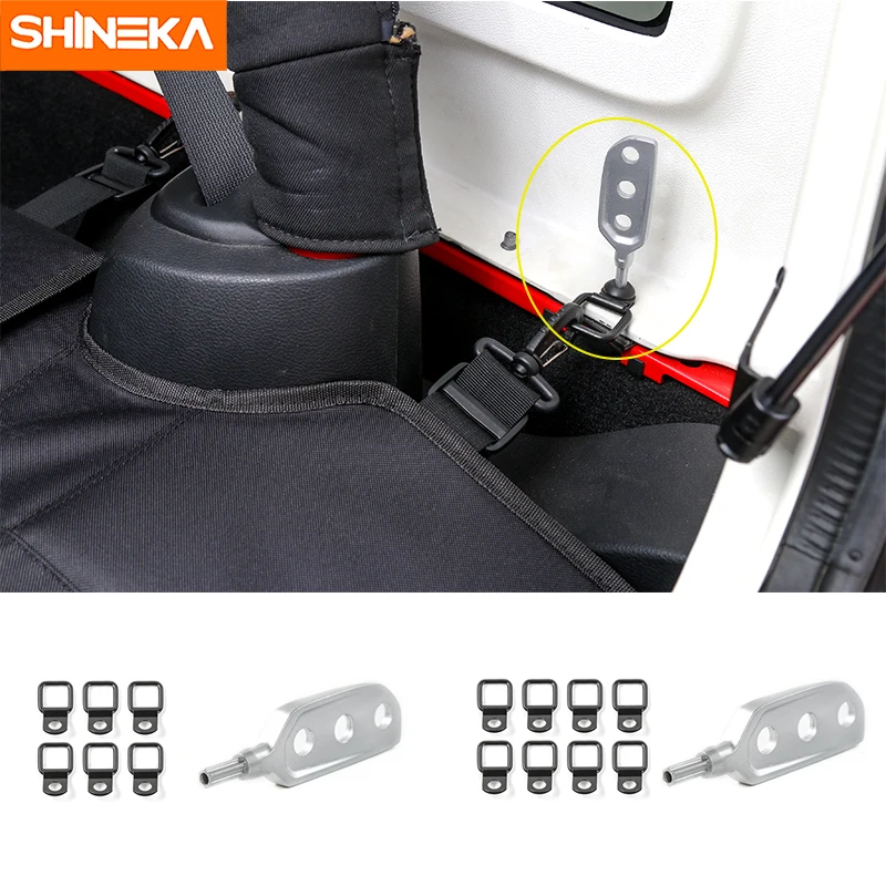 

SHINEKA Car Top Roof Screw Buckle Nuts Modify Roof Ceilings Tool Screws Disassemble Kit for Jeep Wrangler 2007-2018