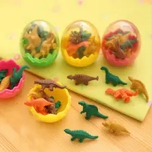3 шт./лот ластик borracha escolar gomas de borrar gomme silgi papelaria criativa fourniture ластики динозавры яйца