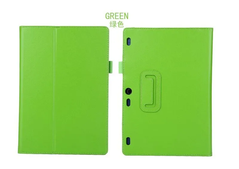 Litchi Pattern PU Leather Stand Flip Case Cover For Lenovo Tab 2 A10-70 A10 70 10.1 Tablet Case Cover  (10)