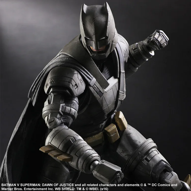 PLAY ARTS 25 см Бэтмен в доспехах издание 2 фигурка модель игрушки