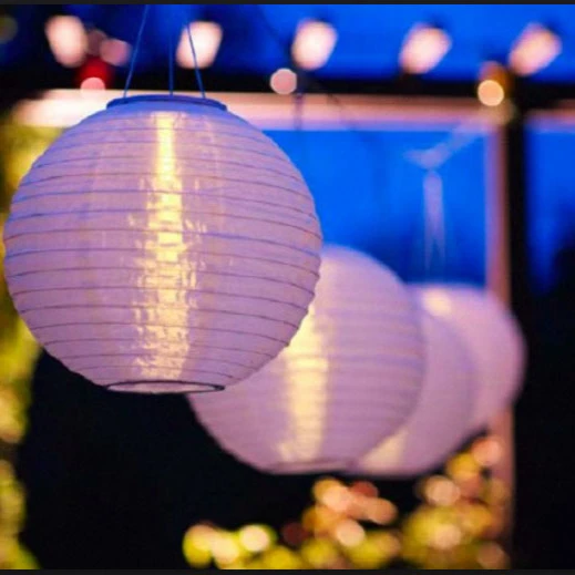 Weatherproof Solar LED Garden/Patio Chinese Lanterns (3)