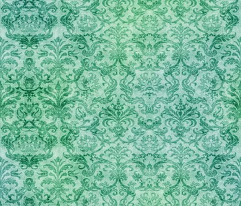

HUAYI Art fabric Photography Green Damask Backdrop Portrait Photo Newborns Background D-8195