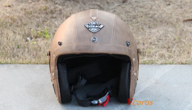 Новое поступление capacetes cascos casque moto ручная работа Ретро винтажный Мото шлем queiro шлем с открытым лицом rcycle шлем