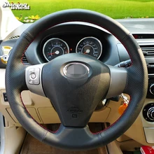BANNIS Mão-costurado Preto Tampa Da Roda de Direcção Do Carro de Couro para Great Wall Haval Hover M1 M2 M4 C20R voleex c30