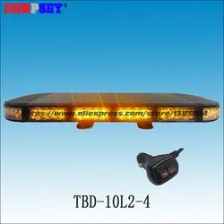 TBD-10L2-4 высокое качество светодиодный мини lightbar, аварийное, мигающий свет, сигары выключатель света