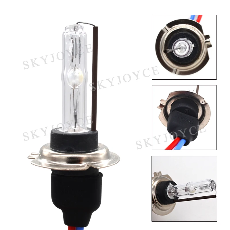 SKYJOYCE AC 12 в 45 Вт H7 Cnlight HID шаровая лампа оригинальная H1 Лампа 6000K для автомобильных