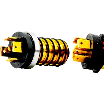 

6 Circuits High Current Slip Ring Pins Connector Convenient For Installation For Emergency Lighting