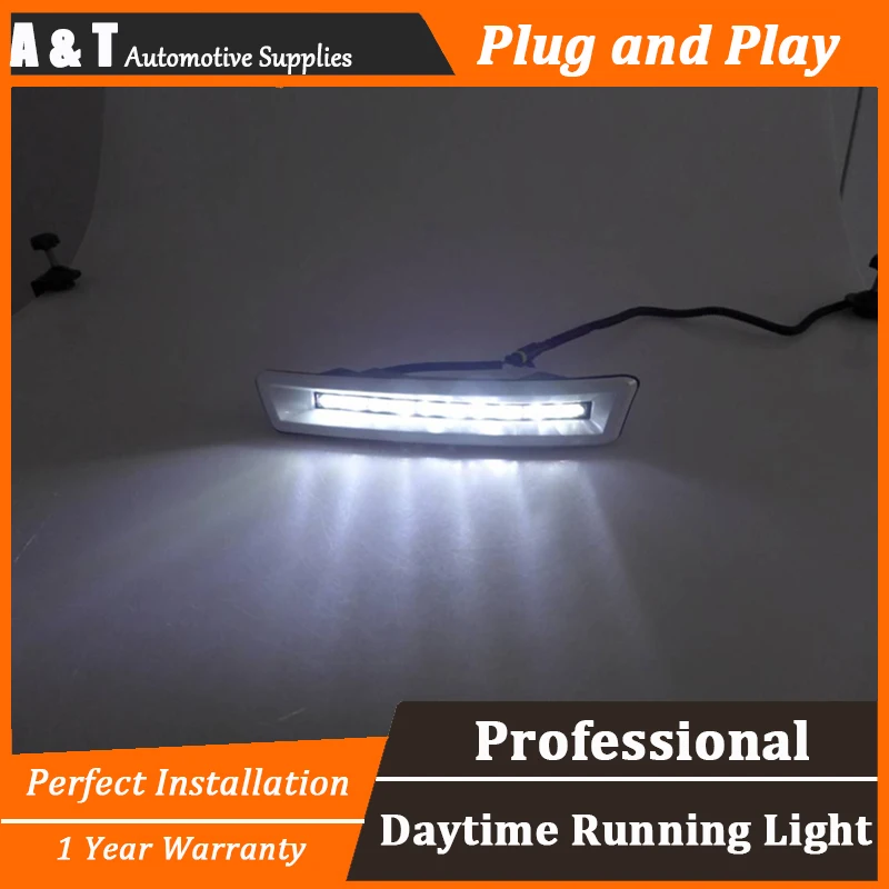 Автомобильный Стайлинг для Land Cruiser FJ200 светодиодный DRL FJ200High brightness guide