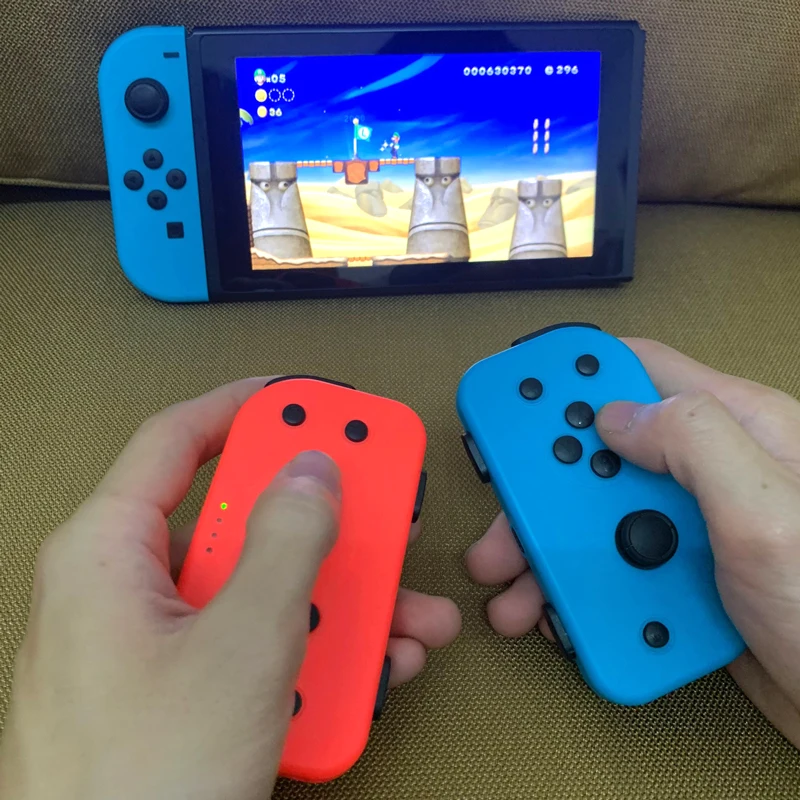 Беспроводной Bluetooth 8 м турбо левый и правый игровой контроллер Joy-con геймпад для rend переключатель NS Joycon игровой сигнал стабильный