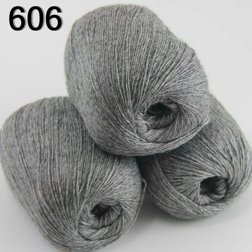 High quality 100 pure cashmere luxury warm and soft hand knitting yarn