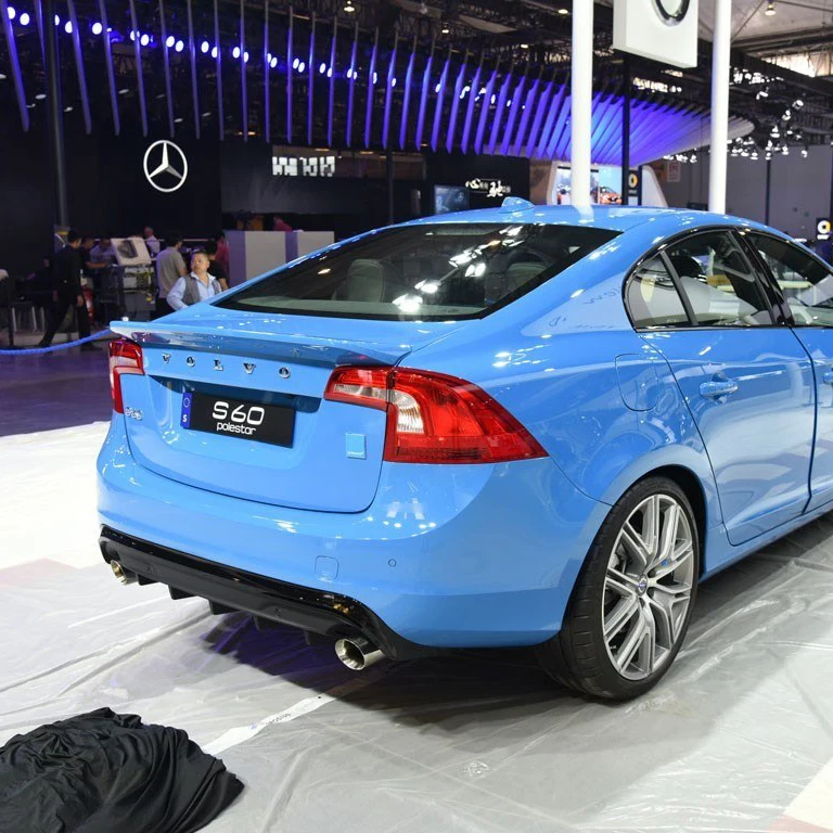 Для Volvo S60 2012- ABS спойлер из материала высокого качества любого цвета или грунтовки заднего крыла автомобиля декоративное озеленение спойлер