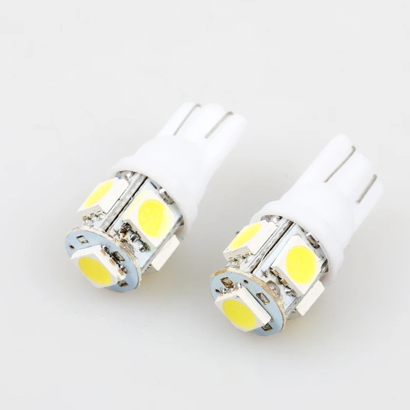 T10 светодиодный W5W 5050 5SMD габаритный автомобильный фонарь лампа для чтения 192 168 194
