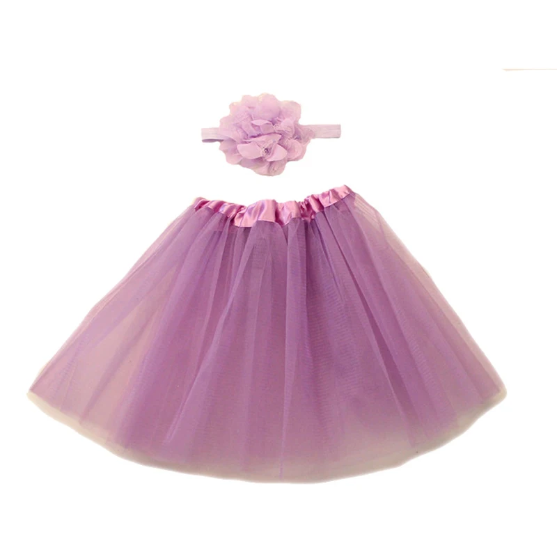 

2pcs Newborn Baby Girl Tutu Skirt+Headband Costume Photography Photo Prop Outfit