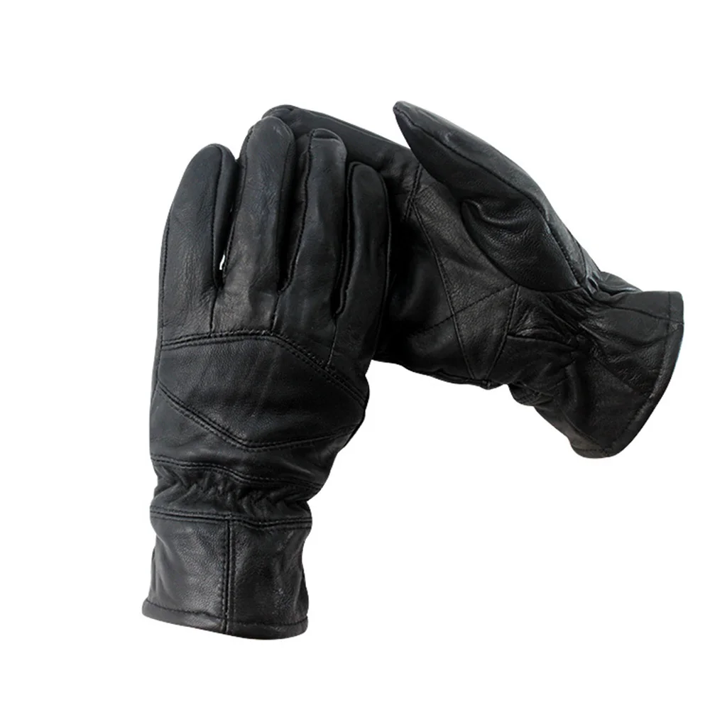 Мотоциклетные Перчатки Новые из натуральной овчины кожаные мужские мотоциклетные перчатки на полный палец Ретро перчатки для мотокросса Guantes Moto