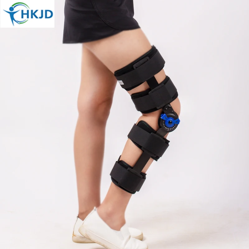 PROD 32790842975 Medical Orthopedic Hinged Knee Brace Support
Adjustable Splint Stabilizer Wrap Sprain Hemiplegia Flexion Extension
