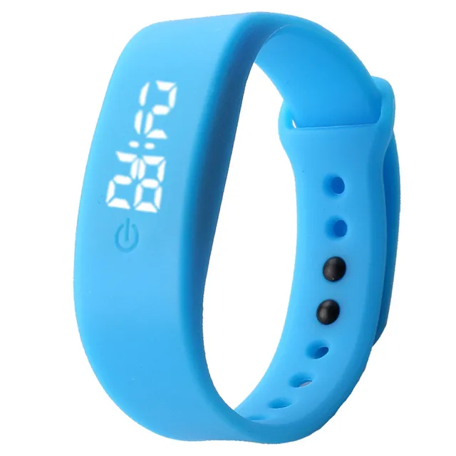 Rubber LED Watch Date Sports Bracelet Digital Wrist Womens Mens Watch Fashion Rubber LED Watch Date Sports Bracelet Digital Wrist Womens Mens Watch Fashion