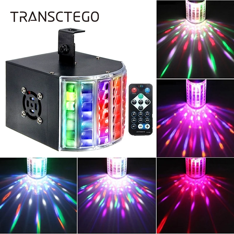 Светодиодный светильник для дискотеки 18 Вт DMX 512 диджейский RGB светодиодный